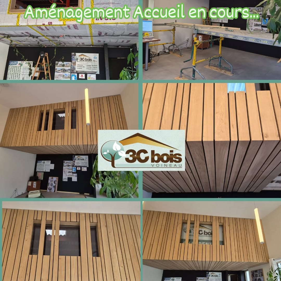 Habillage en chêne par 3C Bois Voineau