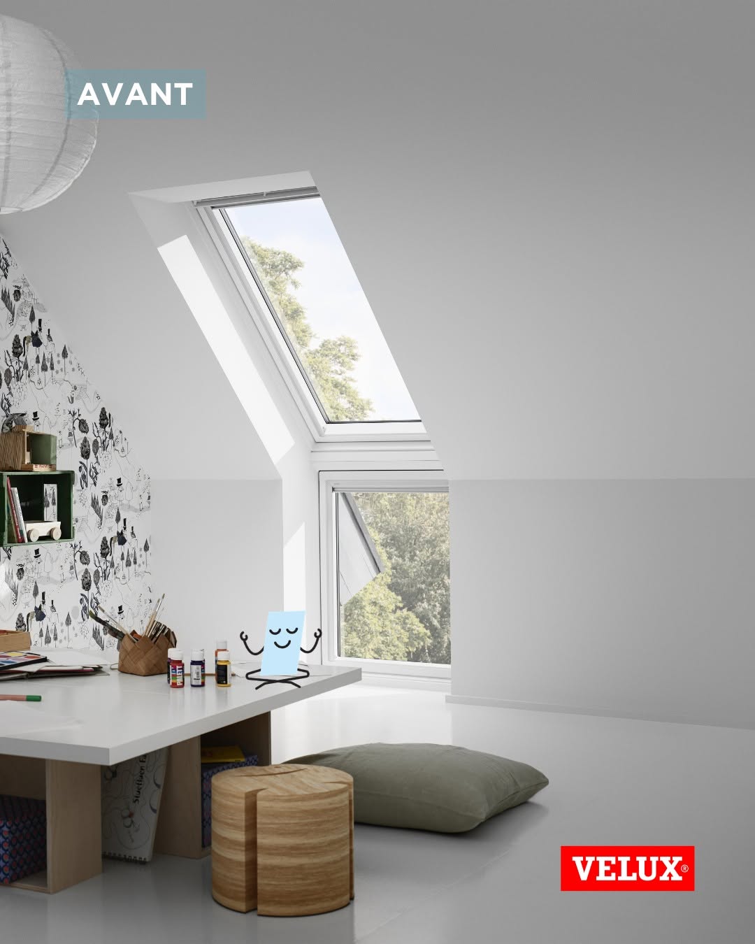 Apr&egrave;s l'installation VELUX